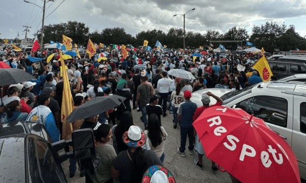 Manifestantes se reúnen en Orlando para hablar en contra de la nueva ley de inmigración indocumentada de Florida