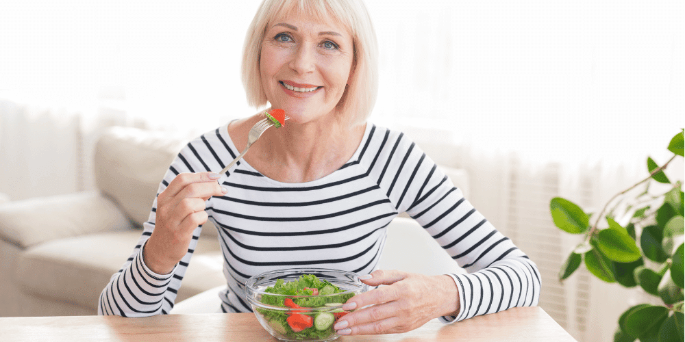 Mejor dieta para no aumentar de peso durante la menopausia