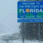 Pronóstico histórico: Posible nieve por Efecto Golfo en Florida este fin de semana