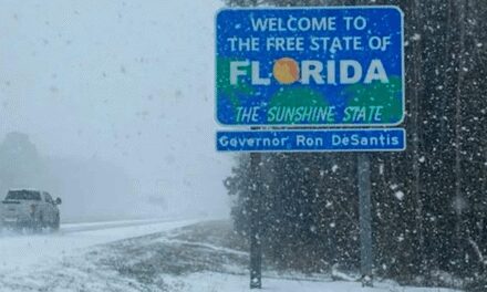 Pronóstico histórico: Posible nieve por Efecto Golfo en Florida este fin de semana